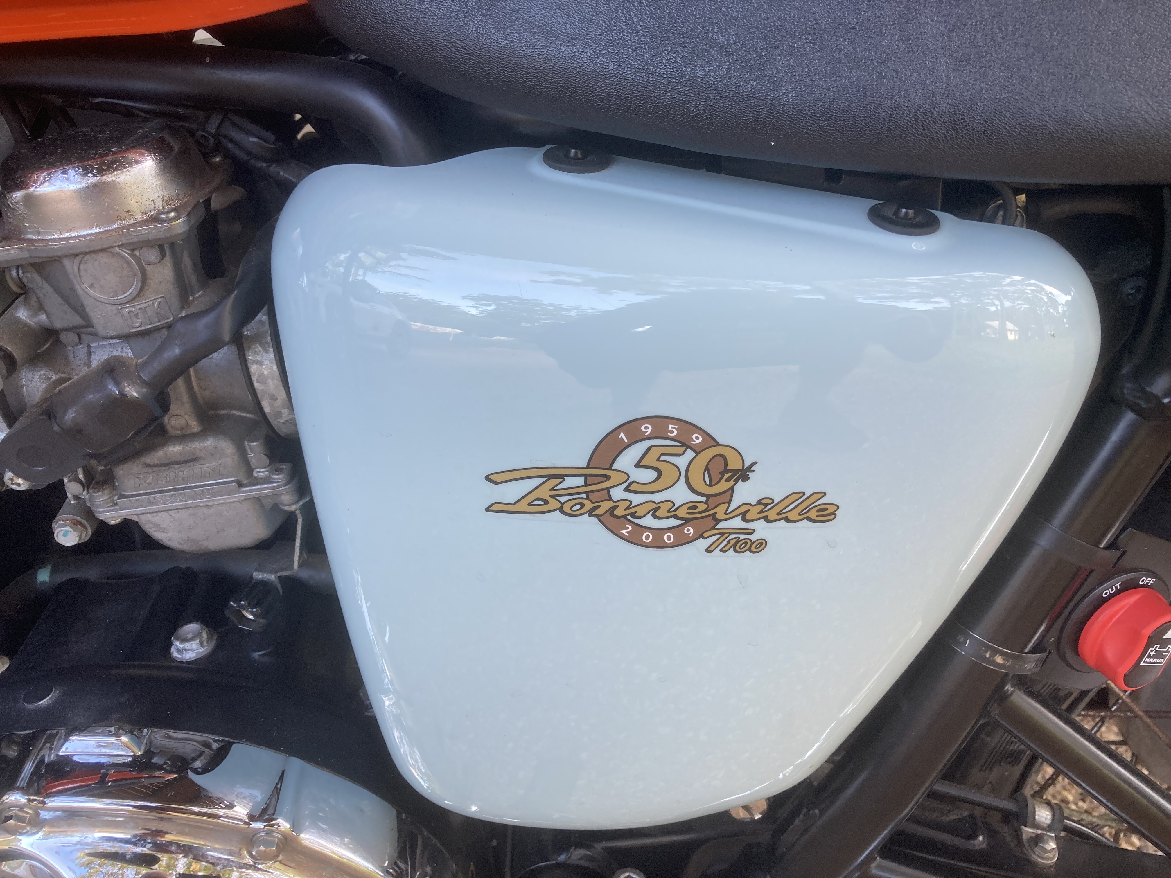 2009 TRIUMPH BONNEVILLE T100 ROAD