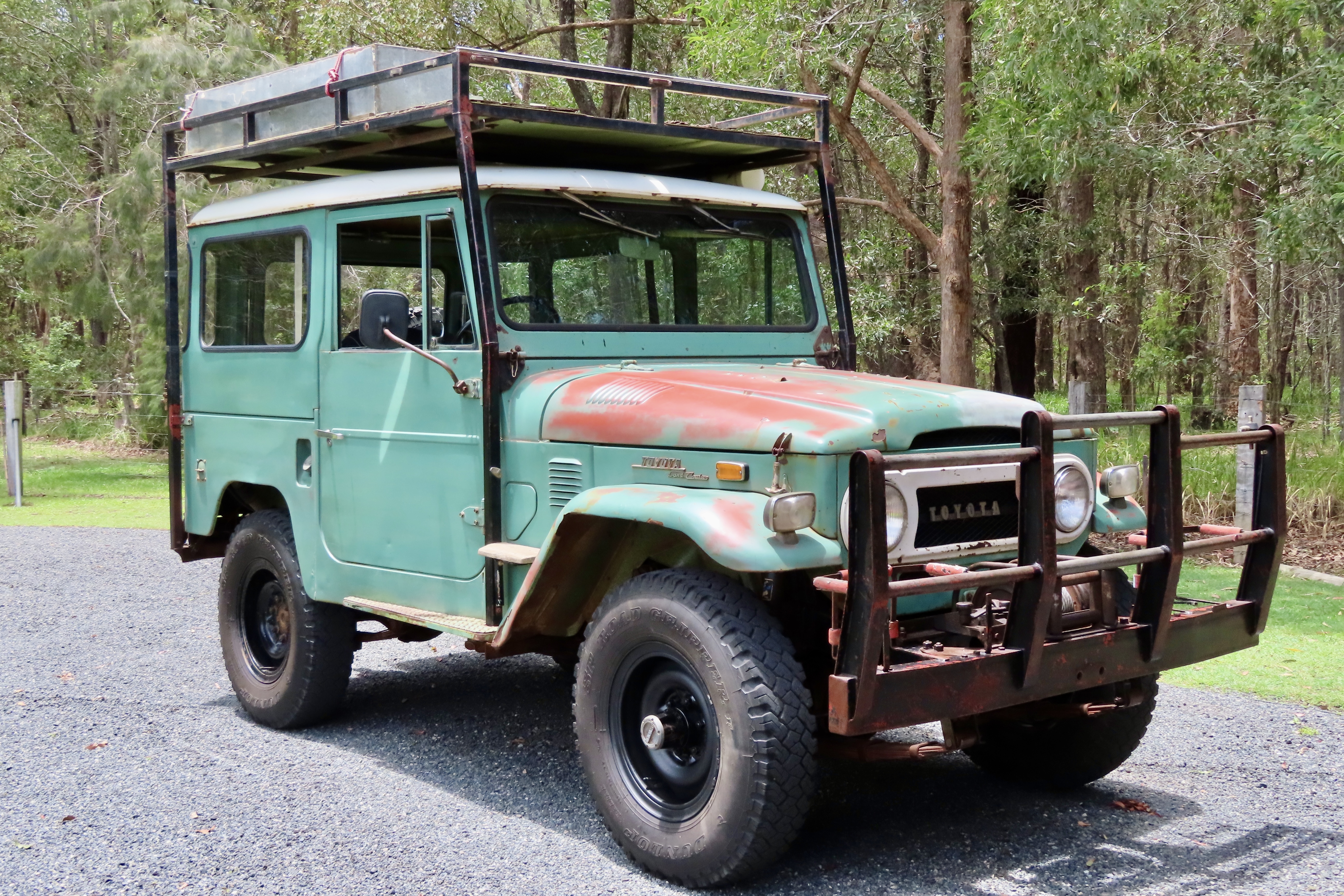 1973 TOYOTA LANDCRUISER FJ40 SWB MANUAL 2D HARDTOP