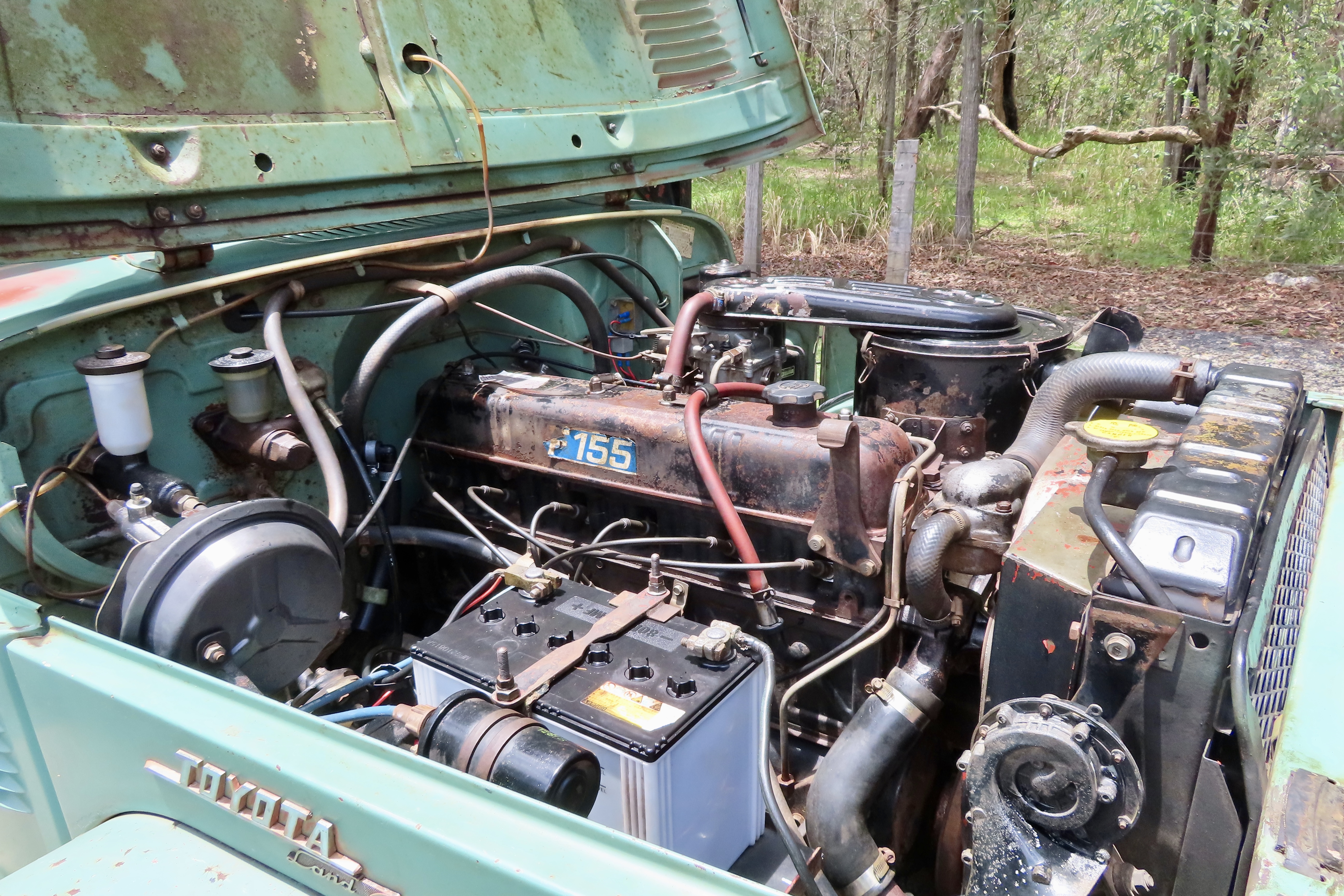 1973 TOYOTA LANDCRUISER FJ40 SWB MANUAL 2D HARDTOP