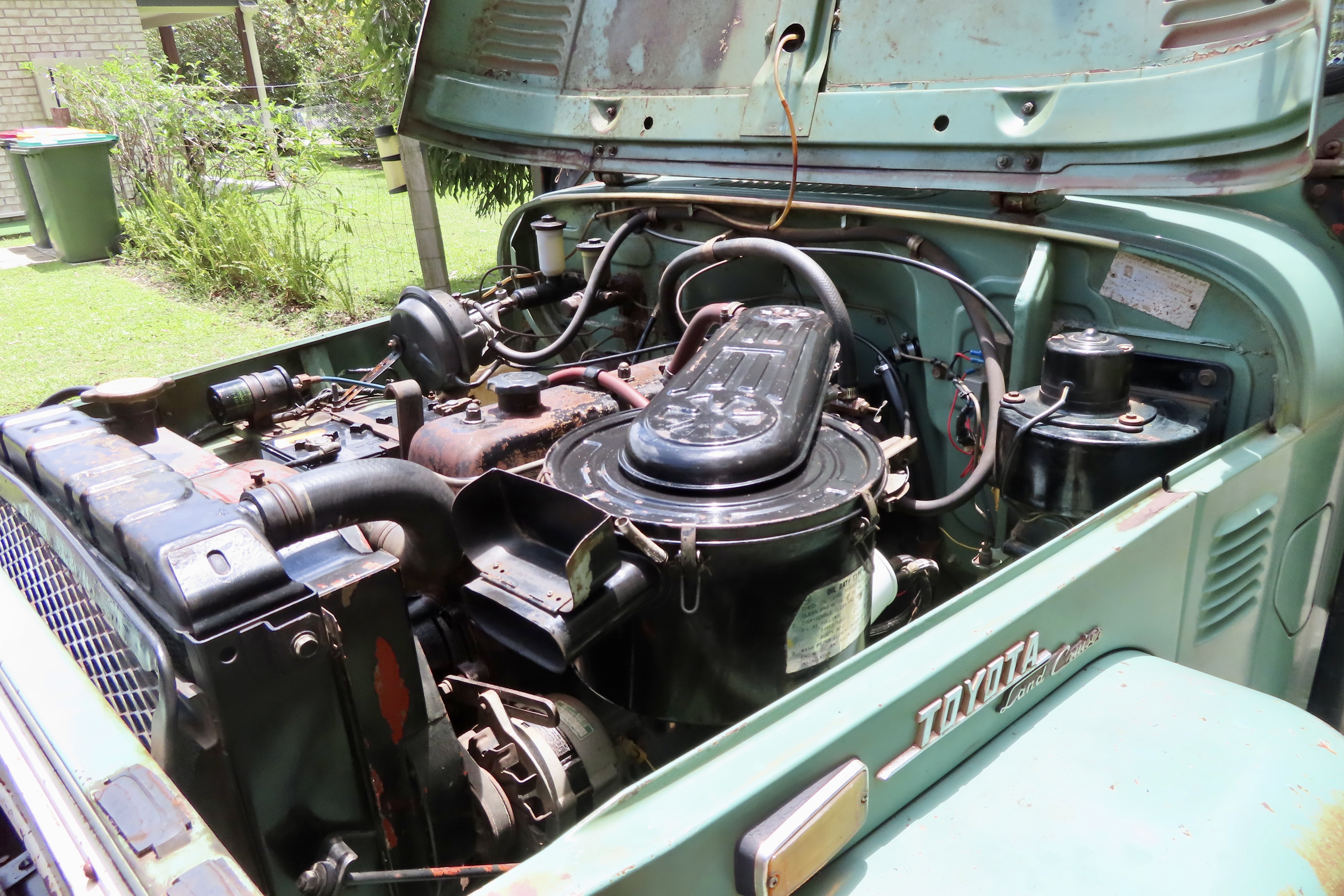 1973 TOYOTA LANDCRUISER FJ40 SWB MANUAL 2D HARDTOP