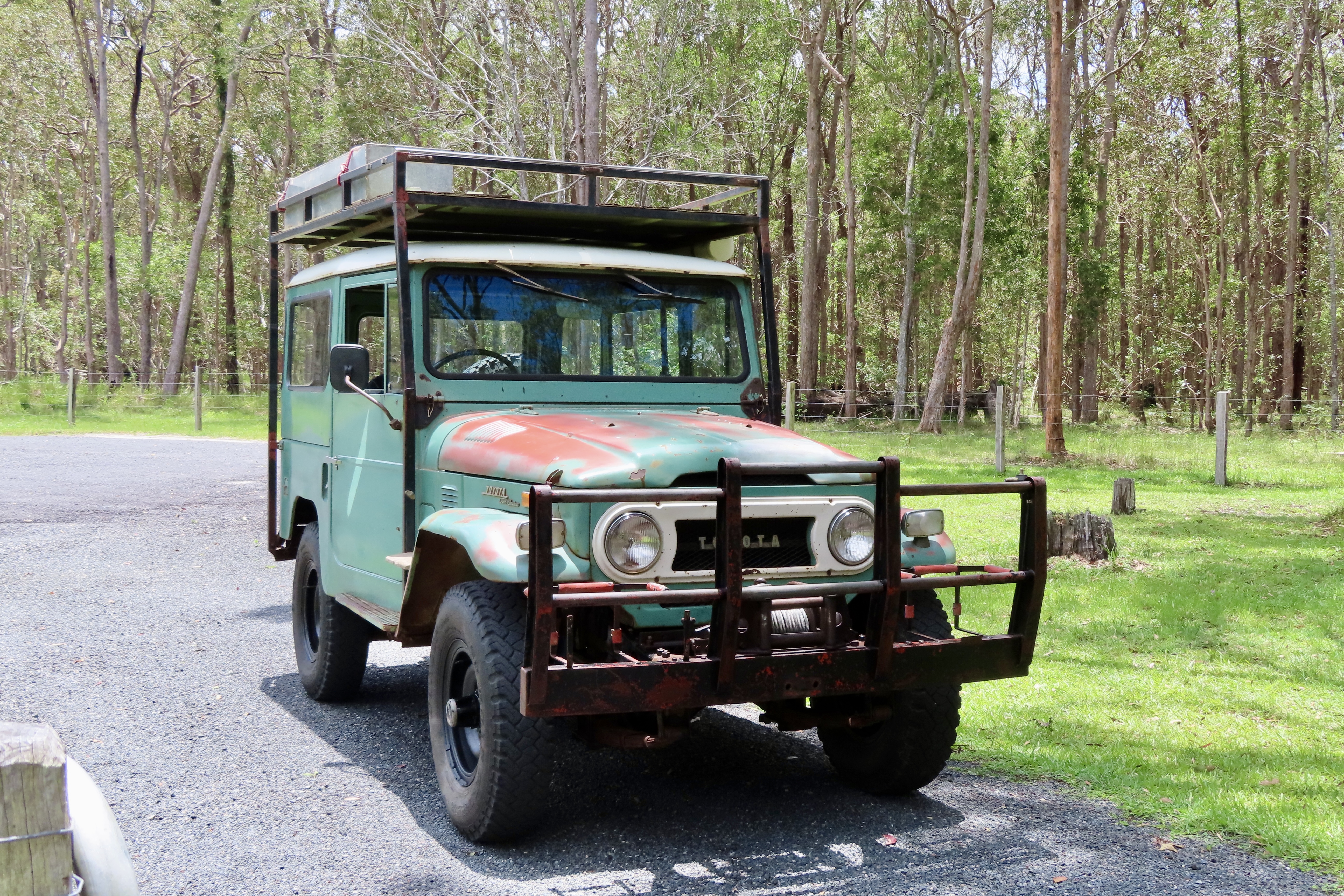1973 TOYOTA LANDCRUISER FJ40 SWB MANUAL 2D HARDTOP