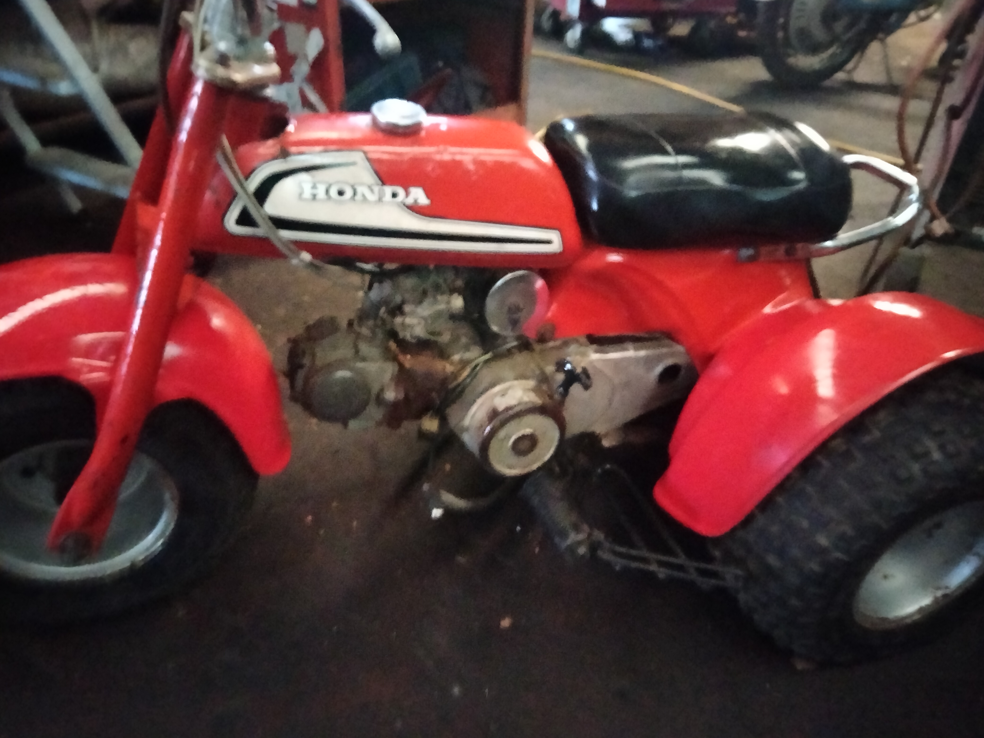 STOLEN 1973/1974 HONDA ATC 70 TRIKE 