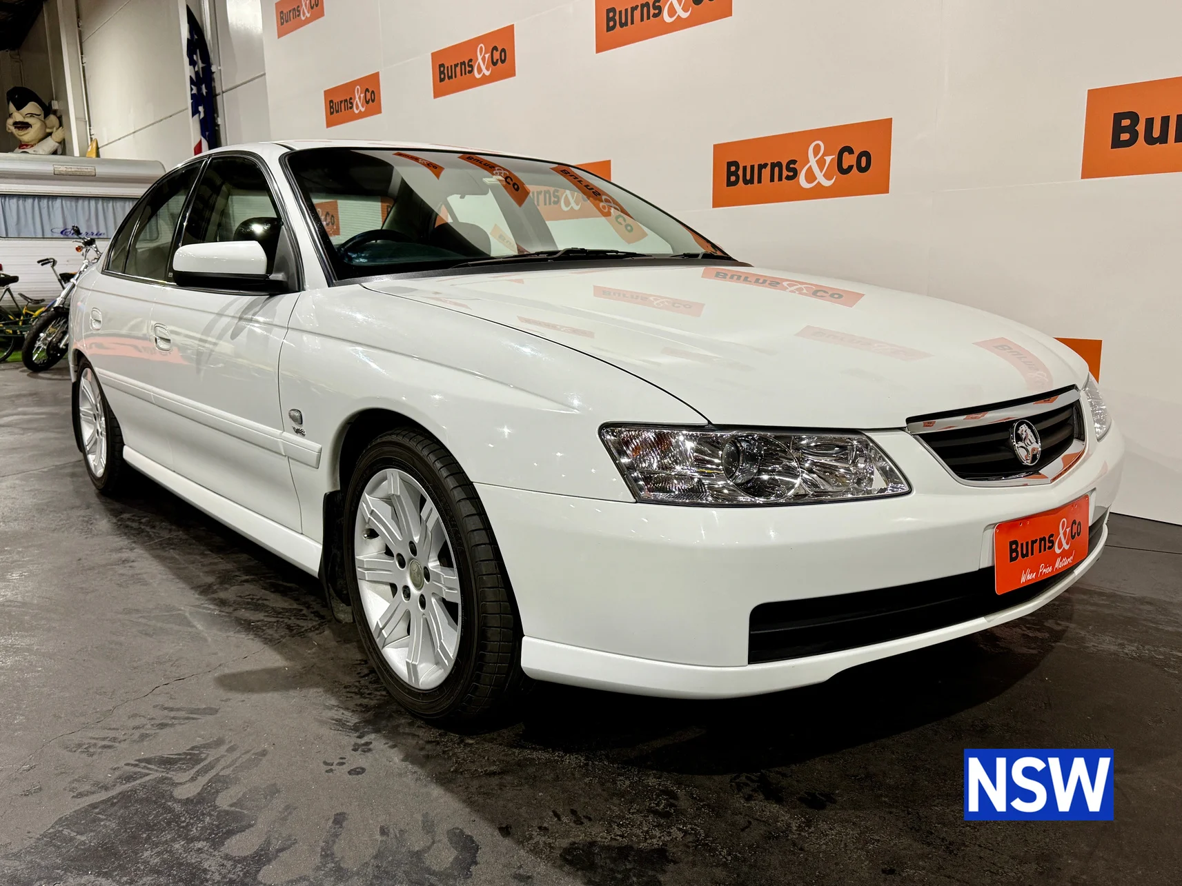 2002 HOLDEN BERLINA VY V8 SUPERCHARGED AUTO SEDAN