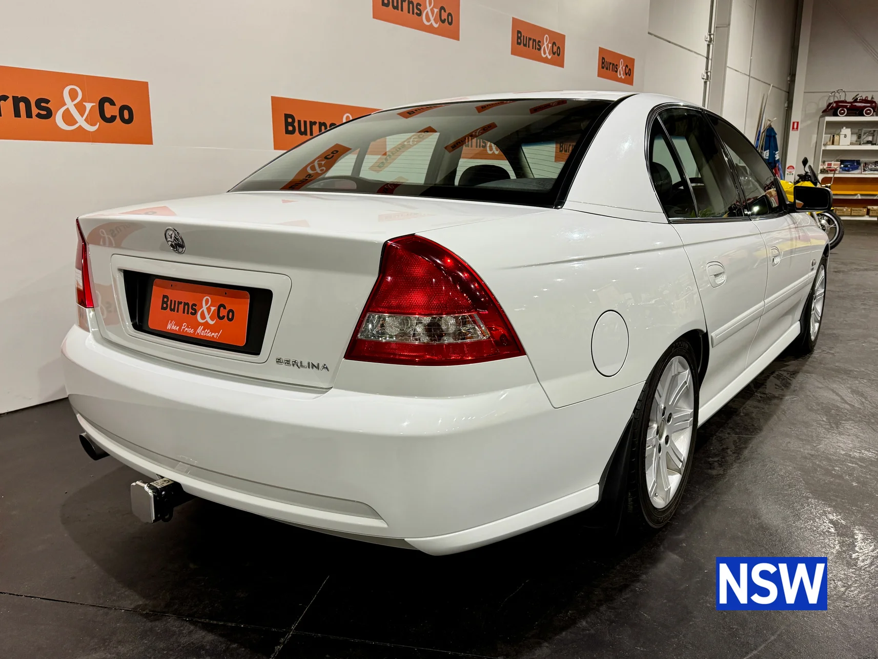 2002 HOLDEN BERLINA VY V8 SUPERCHARGED AUTO SEDAN