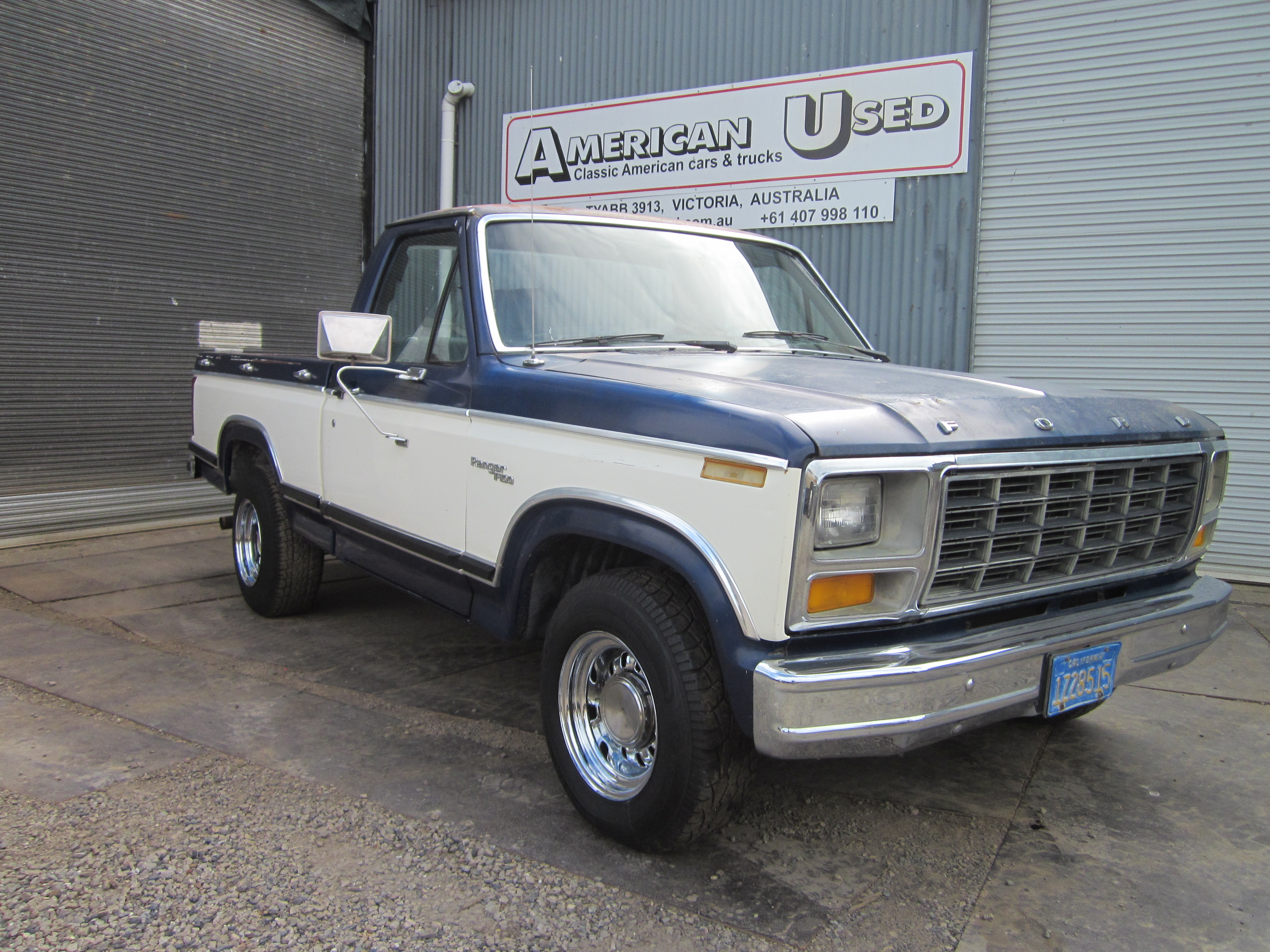 1981 FORD F100 RANGER SINGLE CAB SHORT BED UTE