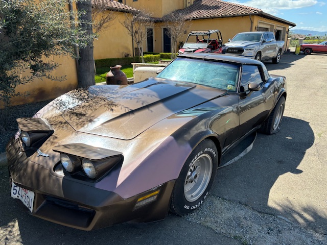 1980 CHEVROLET CORVETTE LHD 4 SP MANUAL COUPE