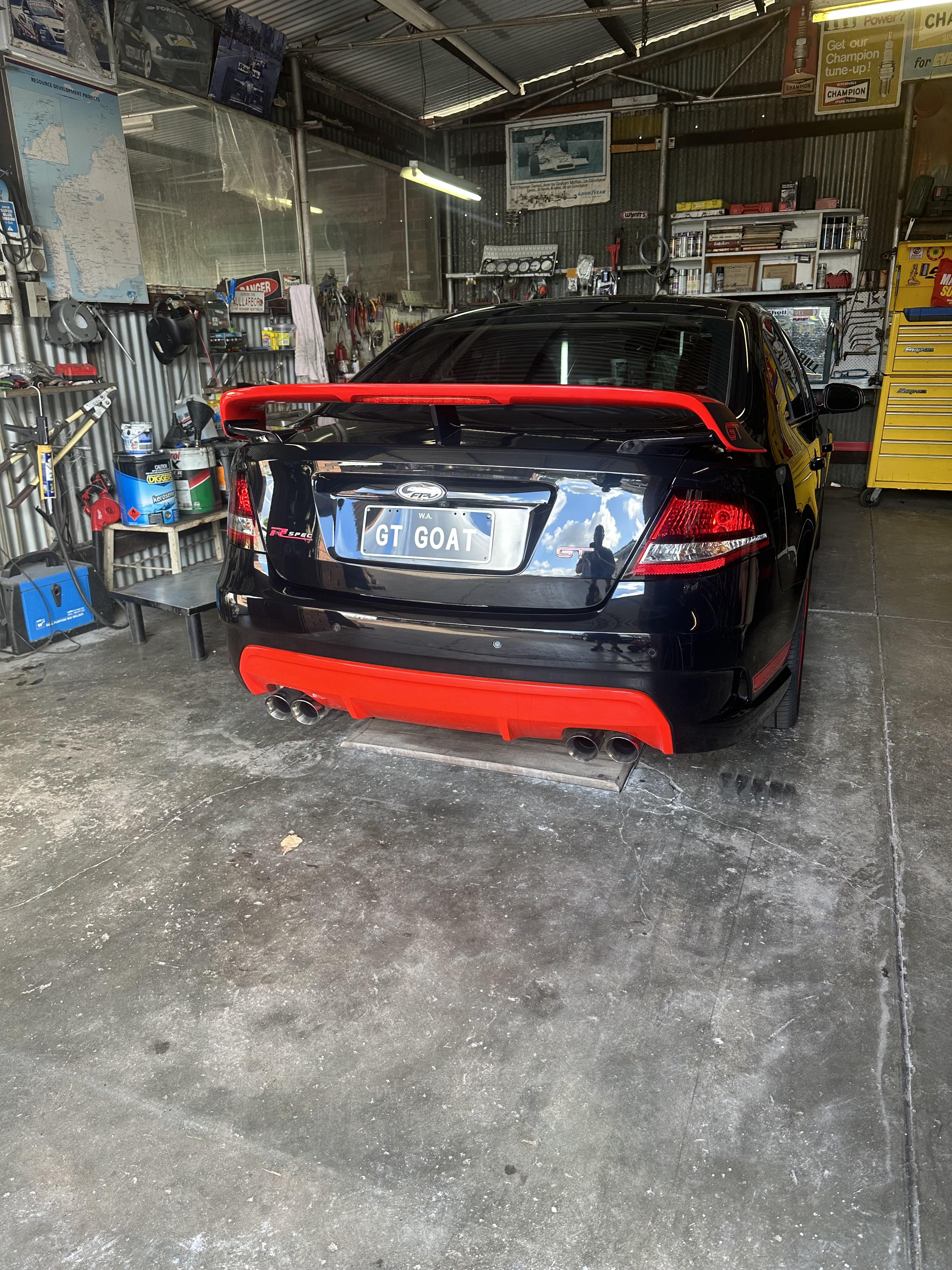 2012 FORD FPV FG MK2 GT RSPEC 6 SP MANUAL 4D SEDAN