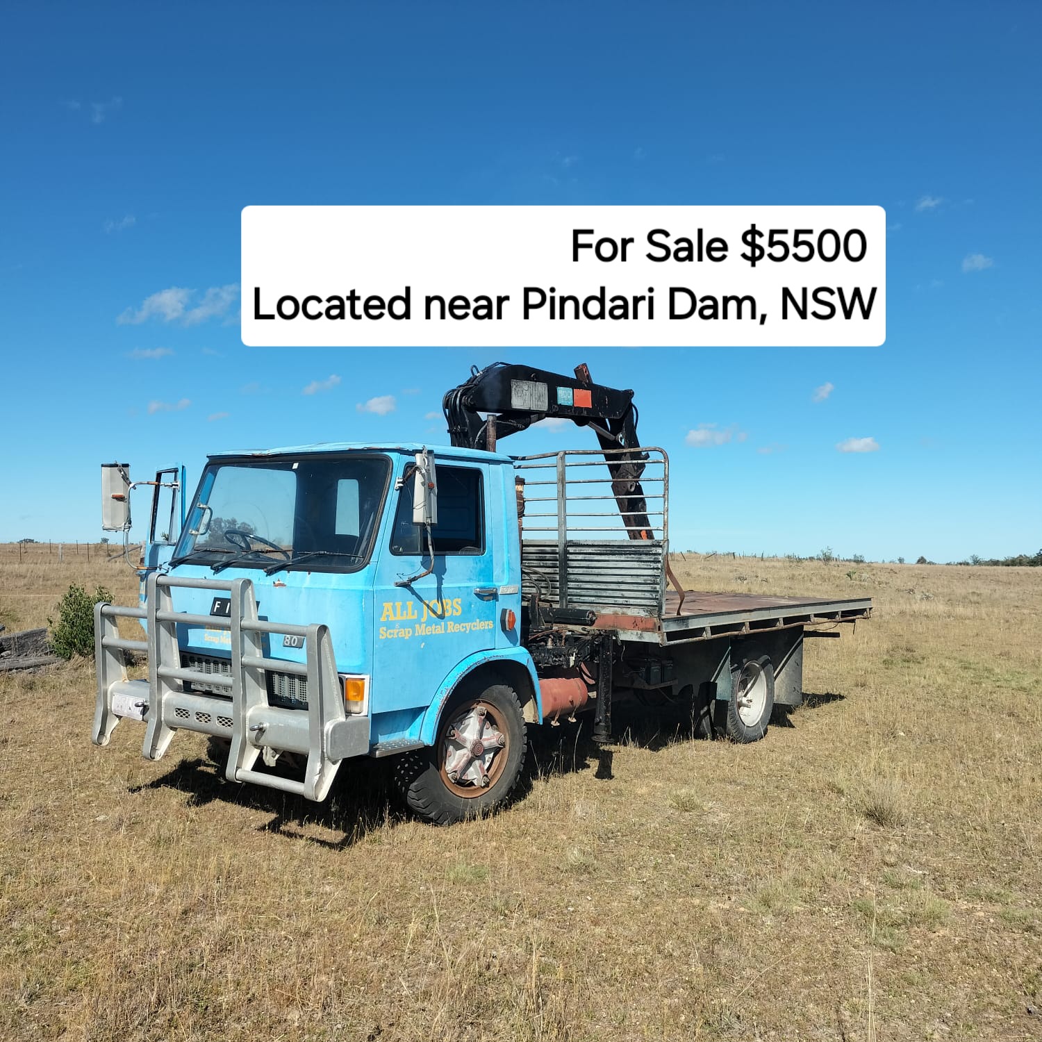 1977 FIAT 80NC TRAY