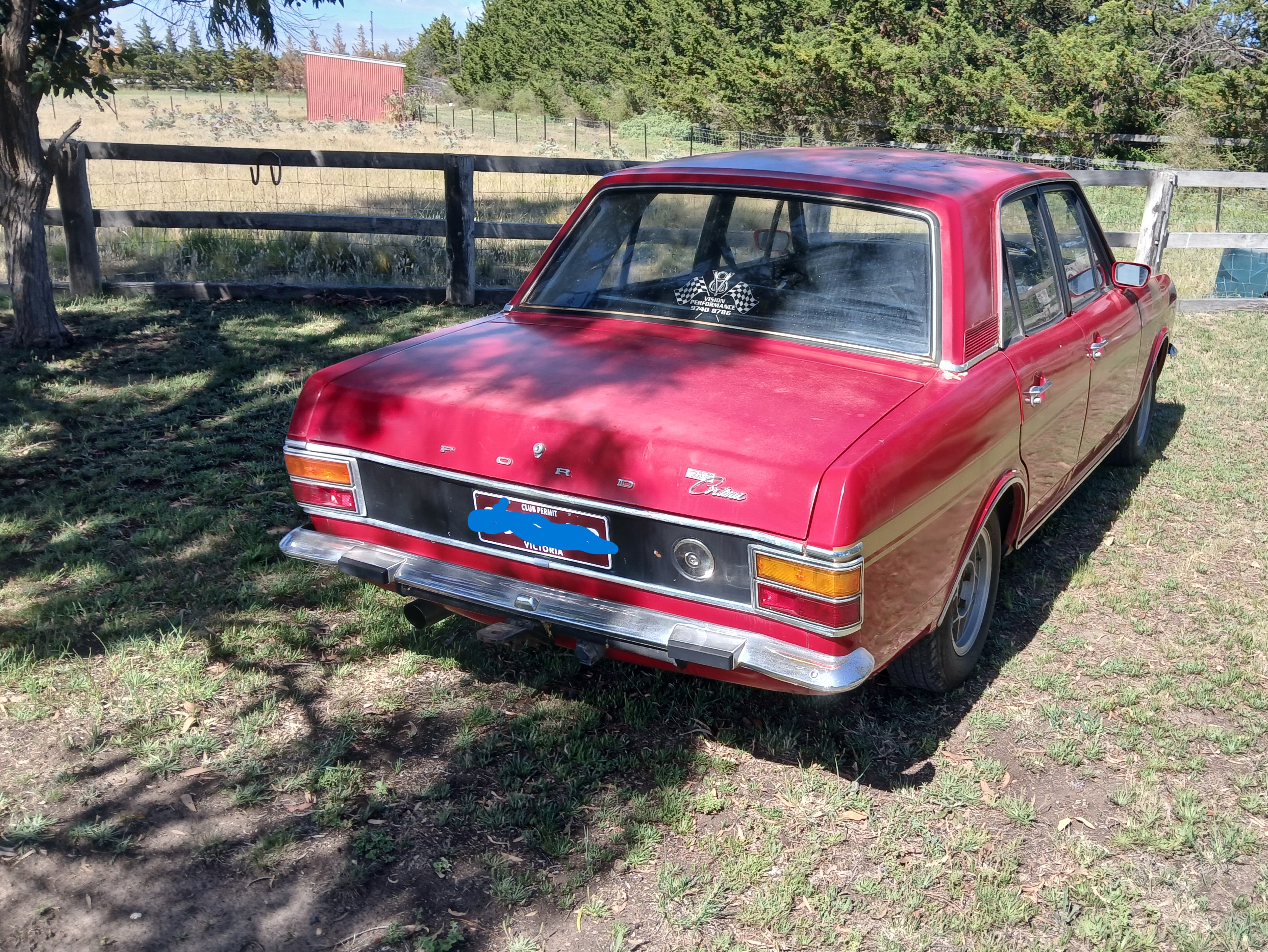 1969 FORD CORTINA GT 4 SP MANUAL 4D SEDAN