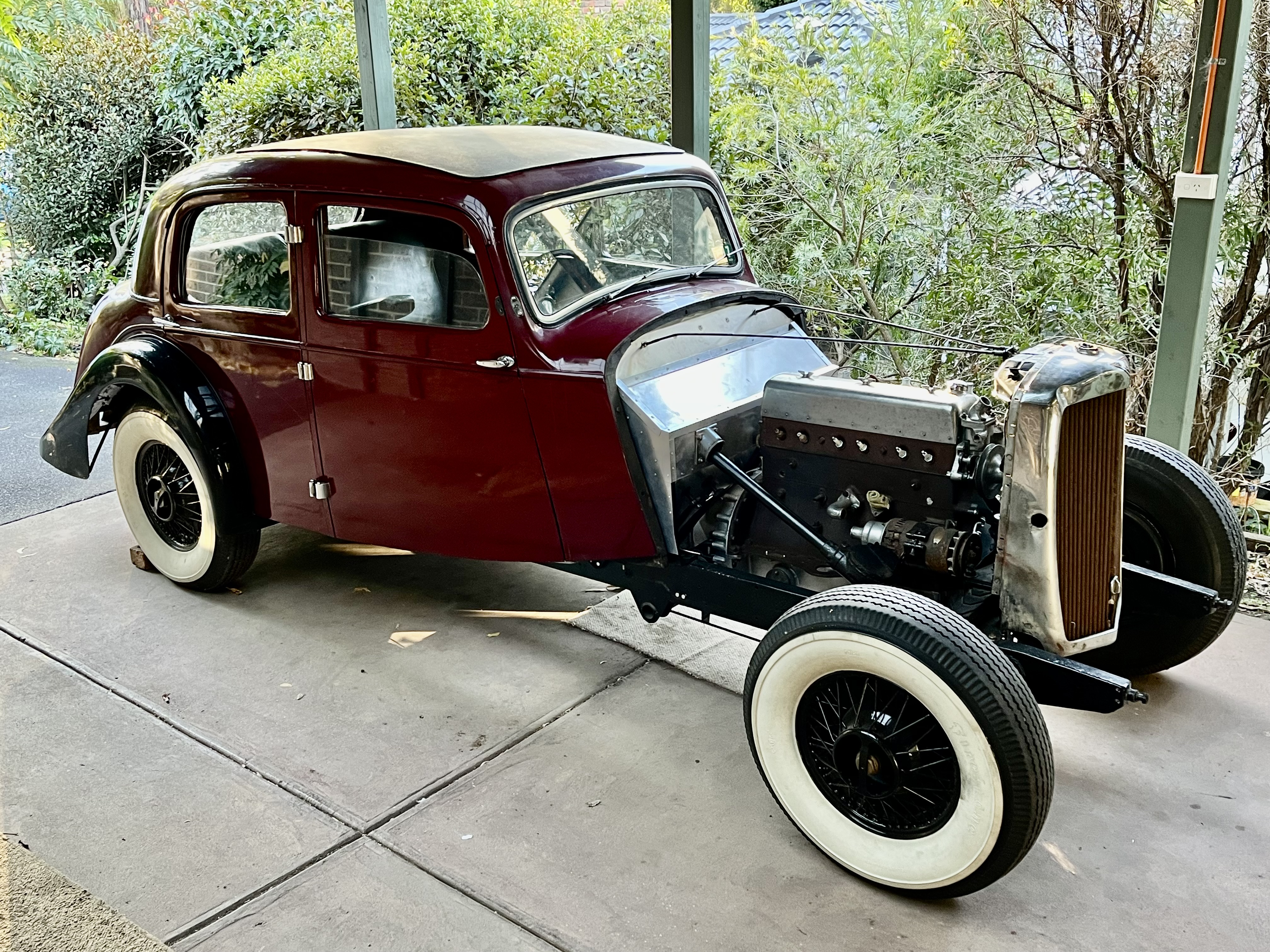 1936 ALVIS SILVER CREST COUPE