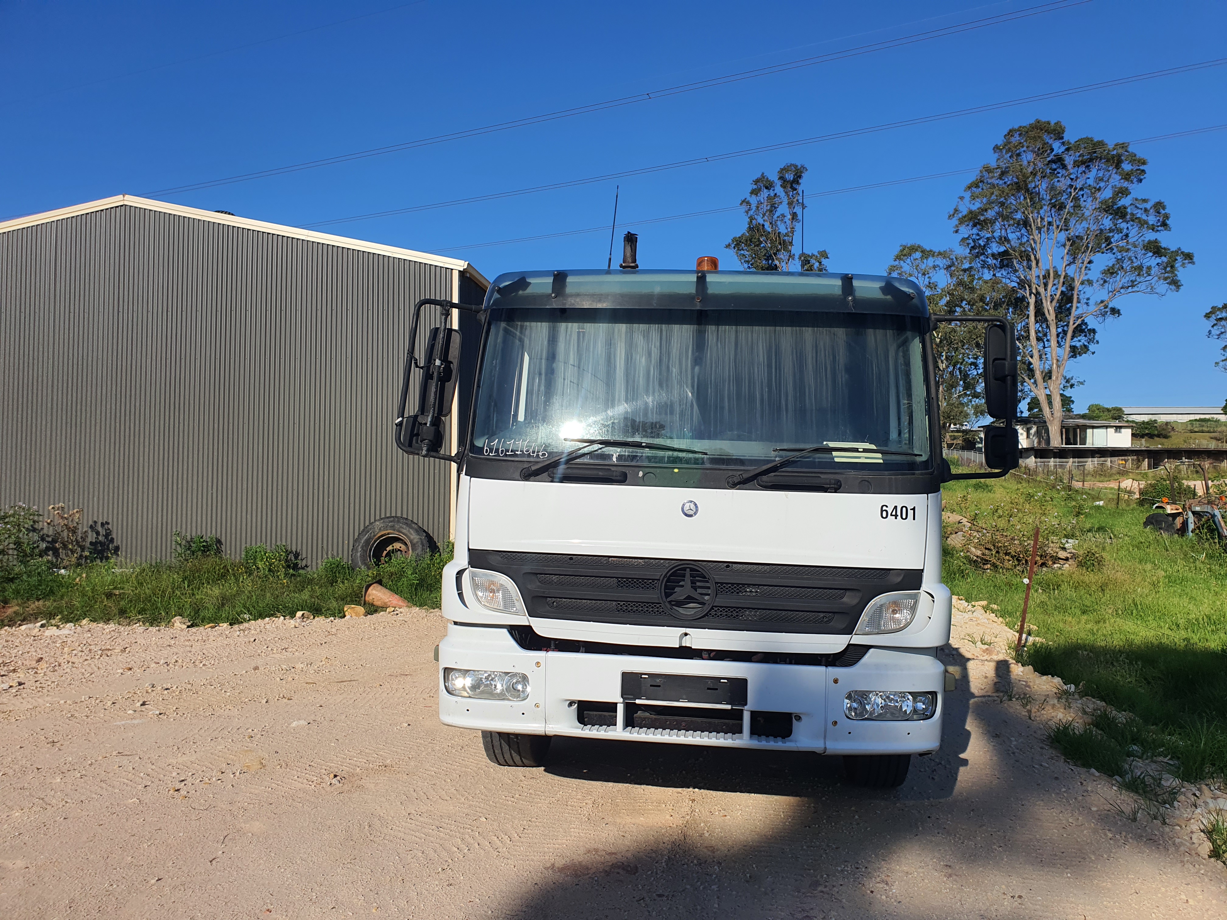 2005 MERCEDES-BENZ ATEGO 9 SP MANUAL CAB CHASSIS
