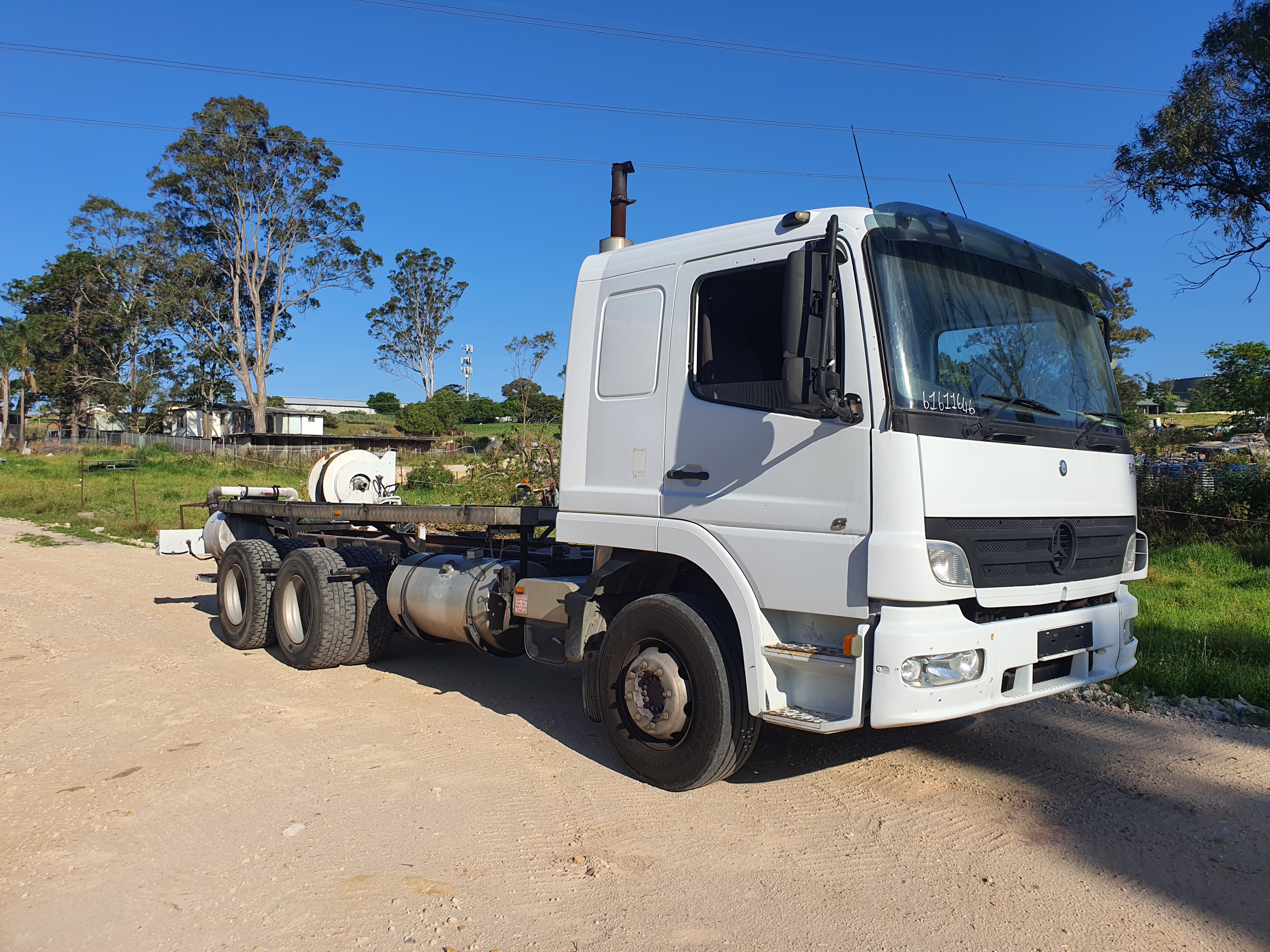 2005 MERCEDES-BENZ ATEGO 9 SP MANUAL CAB CHASSIS