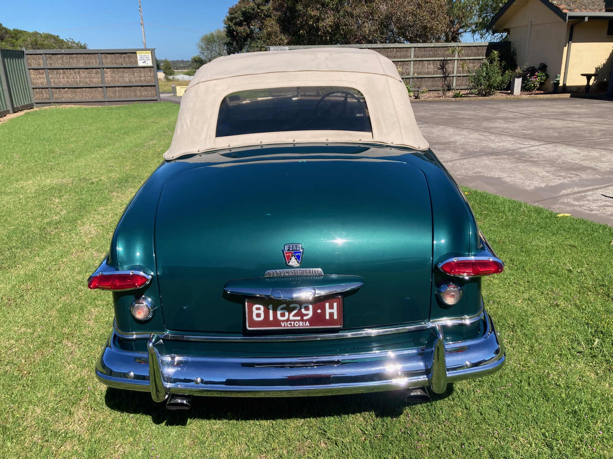 1951 FORD CUSTOM CONVERTIBLE