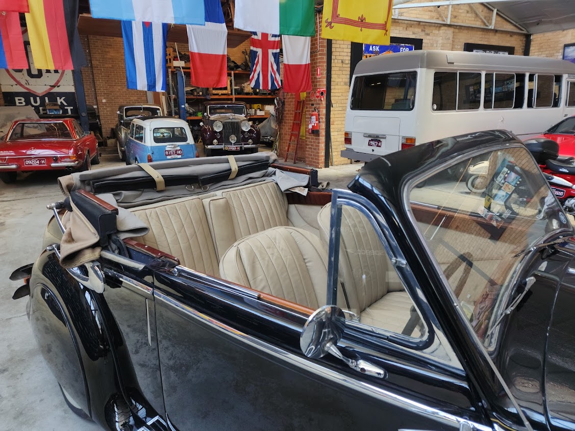 1950 JAGUAR MK V CONVERTIBLE