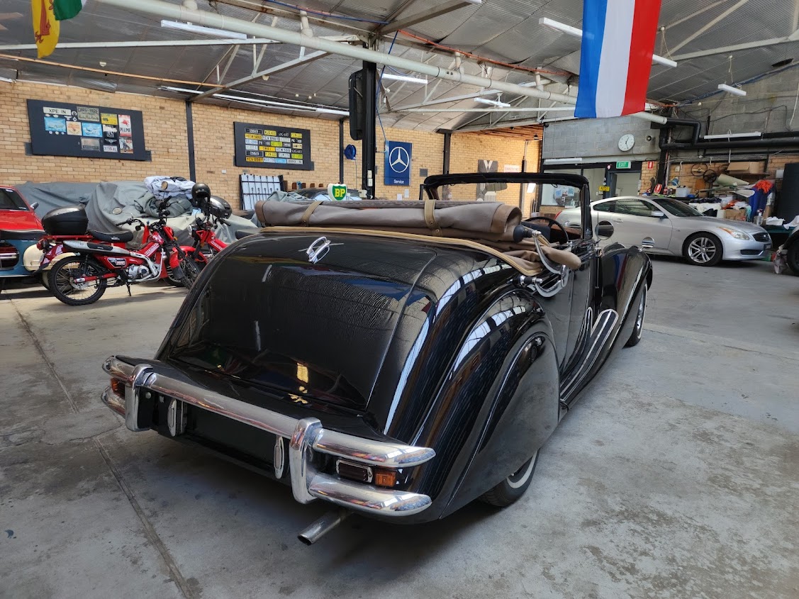 1950 JAGUAR MK V CONVERTIBLE