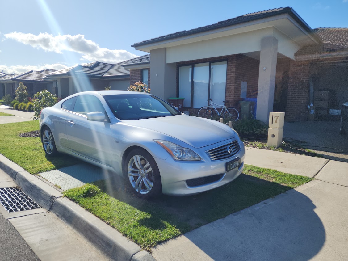2008 NISSAN SKYLINE V36 370GT 7 SP AUTOMATIC COUPE