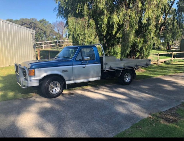 1989 FORD F150 XLT MANUAL UTILITY