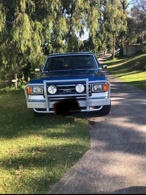 1989 FORD F150 XLT MANUAL UTILITY