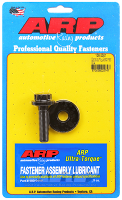 ARP Harmonic Balancer Bolt, Chromoly, Black Oxide, 12-Point, For Ford, 4.6L V8, Each