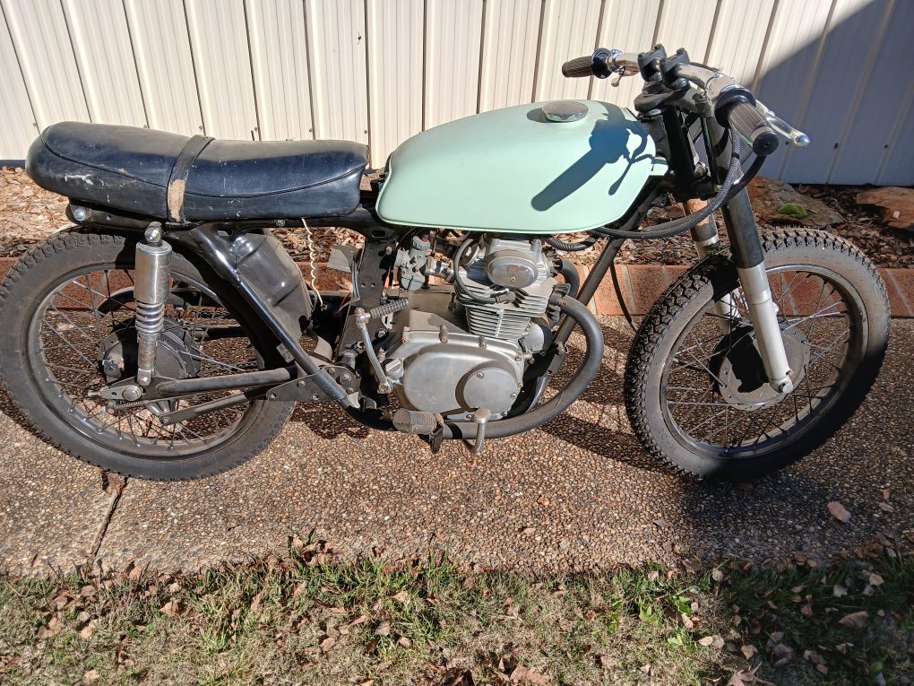 1970 HONDA CB175 CAFE RACER
