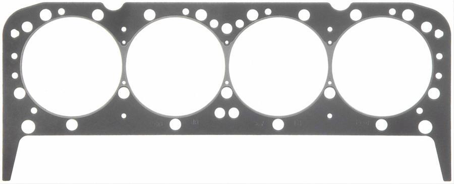 FELPRO Head Gasket, Composition Type, 4.200 in. Bore, .051 in. Compressed Thickness, For Chevrolet, Small Block, Each