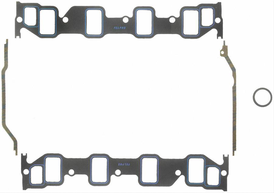 FELPRO Gaskets, Manifold, Intake, Composite, Printoseal, 2.34 in. x 1.40 in. Port, For Ford, 352/360/390/427/428, FE, Set
