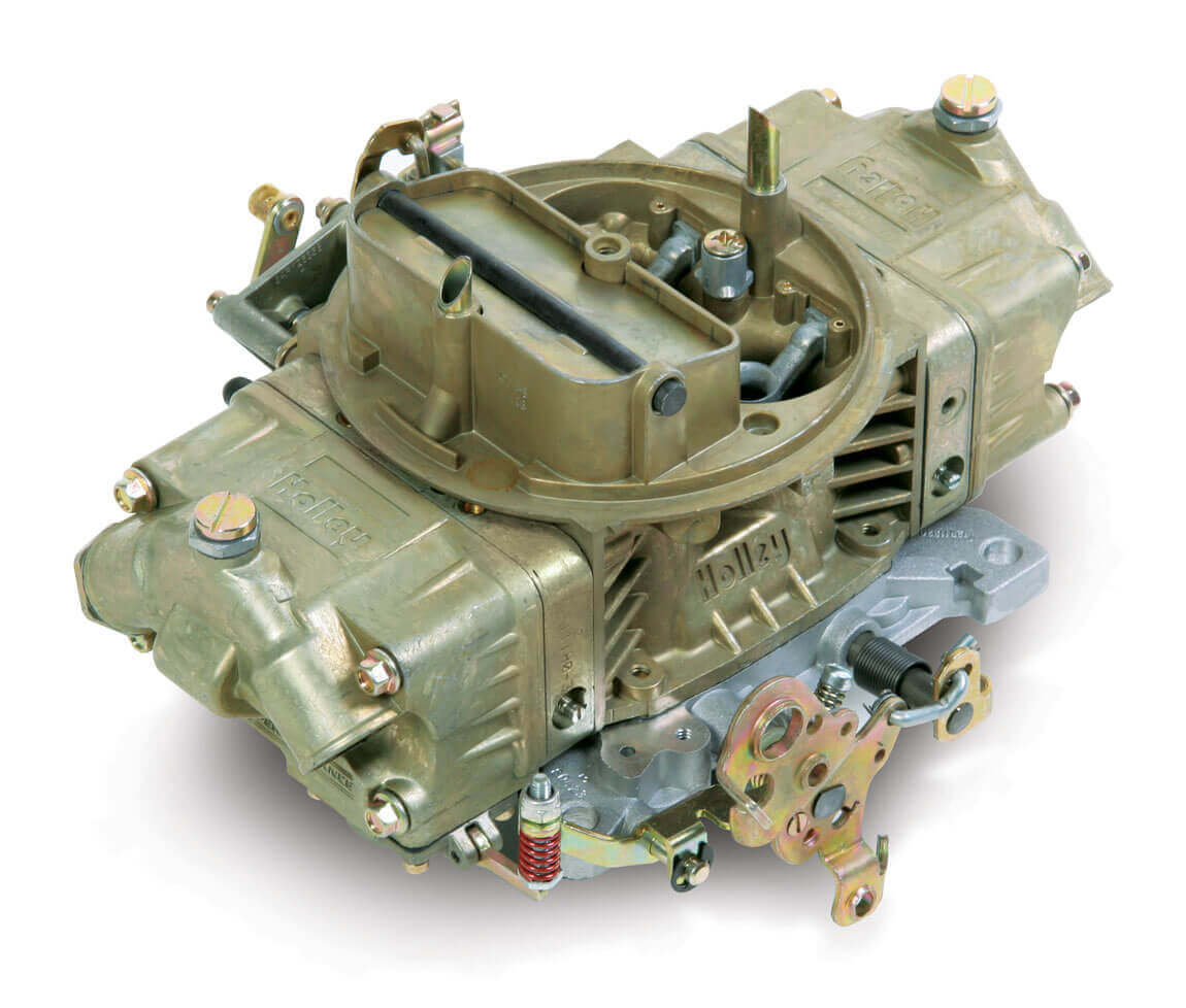 Holley Carburettor, Performance and Race, 750 CFM, 4150 Model, 4 Barrel, Manual, Gasoline, Gold Dichromate, Aluminum, Each