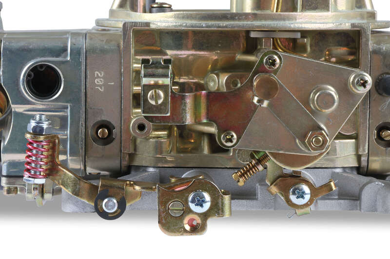 Holley Carburettor, Performance and Race, 800 CFM, 4150 Model, 4 Barrel, Manual, Gasoline, Gold Dichromate, Aluminum, Each