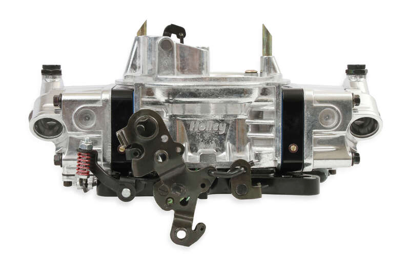 Holley Carburettor, Performance and Race, 750 CFM, 4150 Model, 4 Barrel, Electric, Gasoline, Shiny, Aluminum, Each