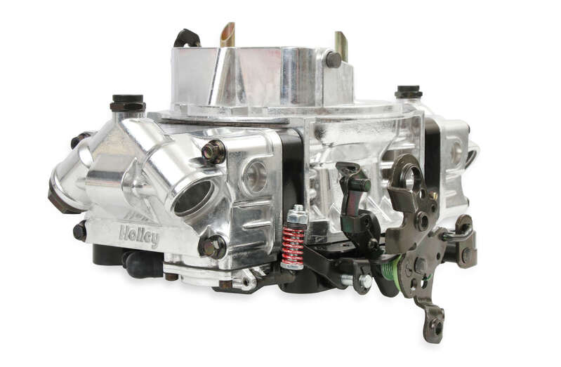 Holley Carburettor, Performance and Race, 750 CFM, 4150 Model, 4 Barrel, Electric, Gasoline, Shiny, Aluminum, Each