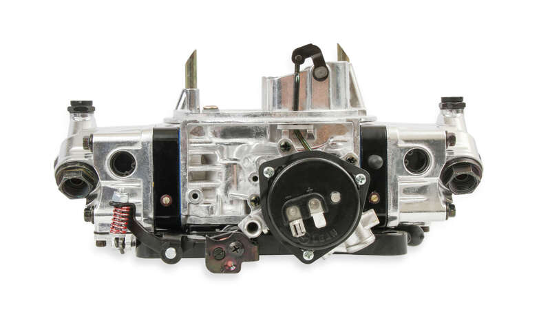 Holley Carburettor, Performance and Race, 750 CFM, 4150 Model, 4 Barrel, Electric, Gasoline, Shiny, Aluminum, Each