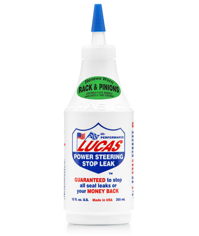 LUCAS Power Steering Stop Leak, 12 Ounce (360 ml), Each
