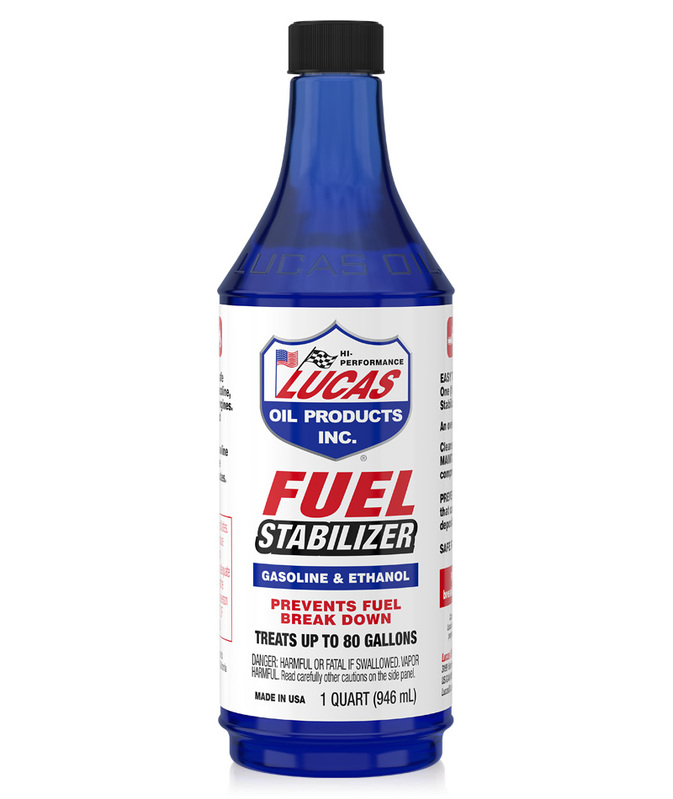 LUCAS Fuel Stabilizer, 1 Quart (950 ml), Each