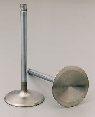 MANLEY Valve, Severe Duty, Intake, 2.08 in. Head Dia, 0.3415 in. Stem Dia, 5.026 in. Length, SBC, Each