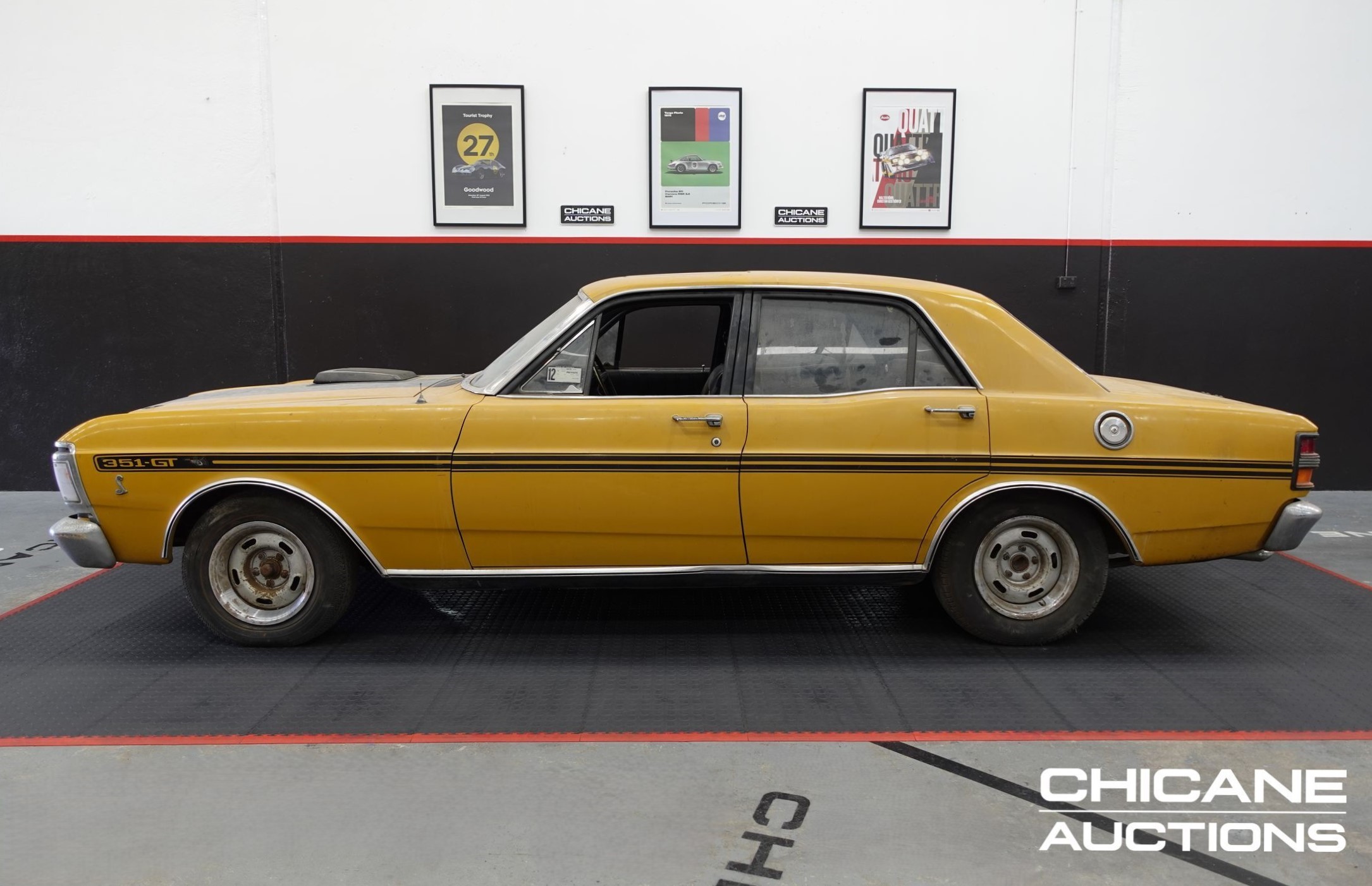 1970 FORD FALCON XY GT AUTOMATIC SEDAN