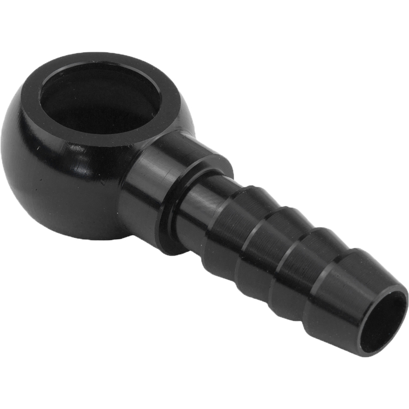 Proflow Fitting banjo 12mm To 3/8in. Barb, Black