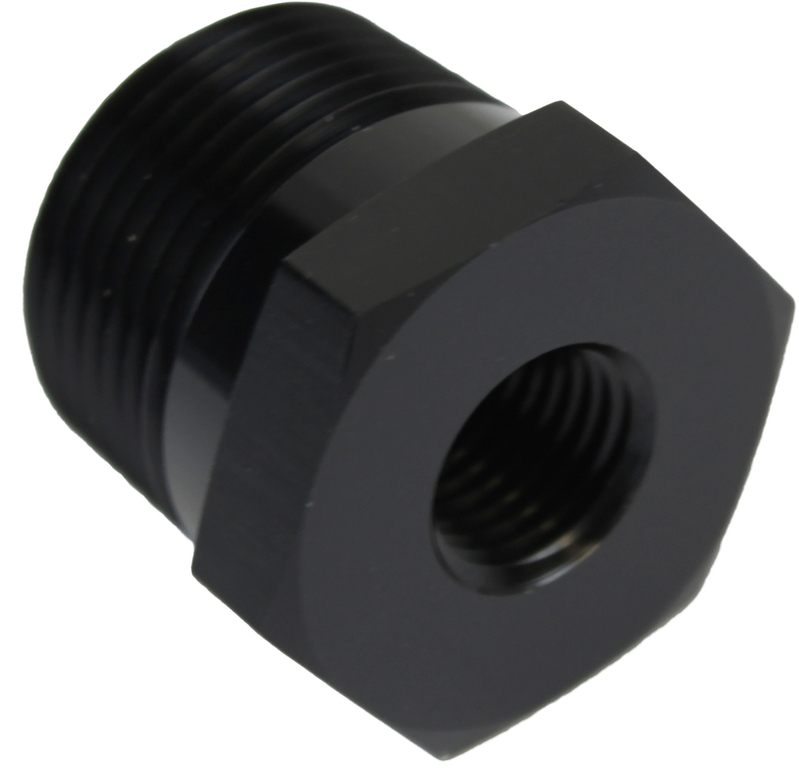 Proflow Fitting NPT Pipe Reducer 3/8in. To 1/4in, Black