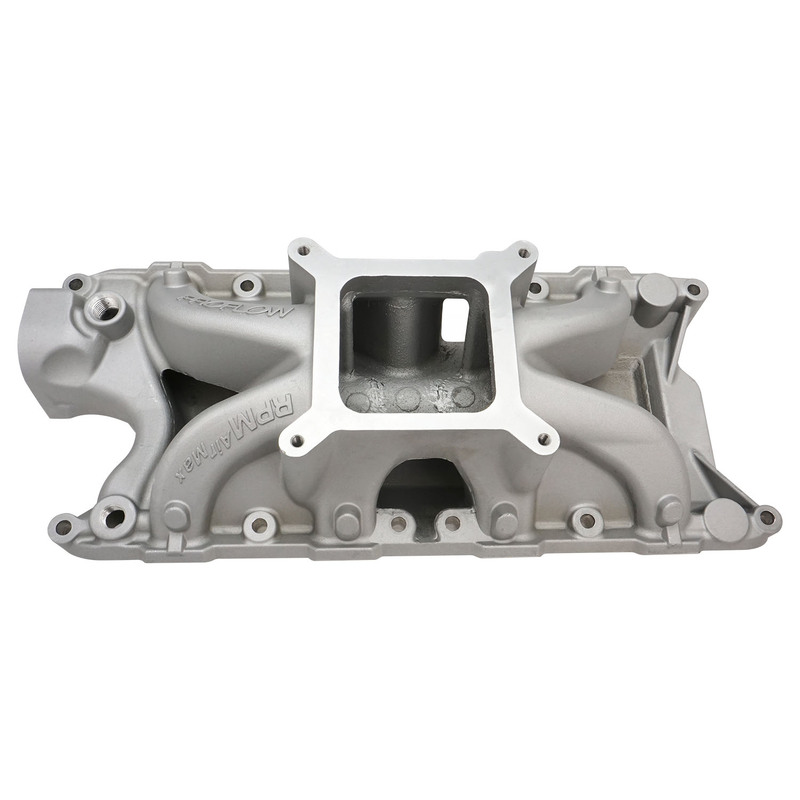 Proflow Intake Manifold, "COSMETIC Blemish" Max Jr, Single Plane, Aluminium, Natural, Square Bore, SB For Ford, 289, 302W