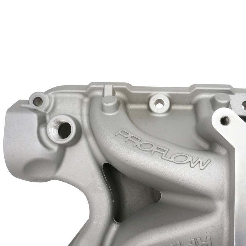 Proflow Intake Manifold, "COSMETIC Blemish" Max Jr, Single Plane, Aluminium, Natural, Square Bore, SB For Ford, 289, 302W