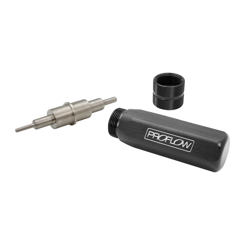 Proflow Braided Hose Assembly Tool, For 200 Series PTFE Hose, AN3 To AN8, Billet Aluminium