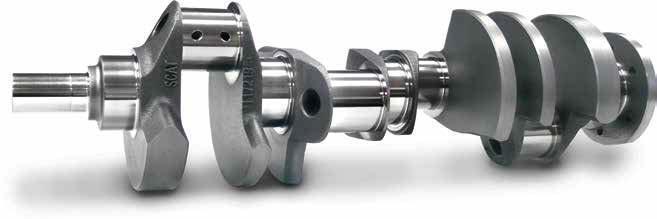 SCAT Crankshaft, Stroker 355 ci Cast Steel, 3.480 in. 5.700'' Rods, Holden 308, 355 Small Block, Each