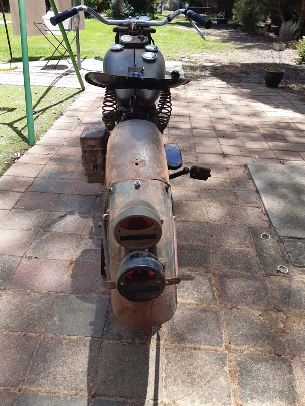 Indian 741 Scout Basket Case Project