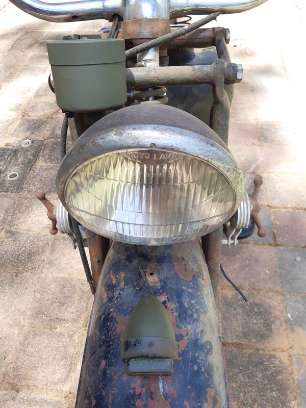 Indian 741 Scout Basket Case Project