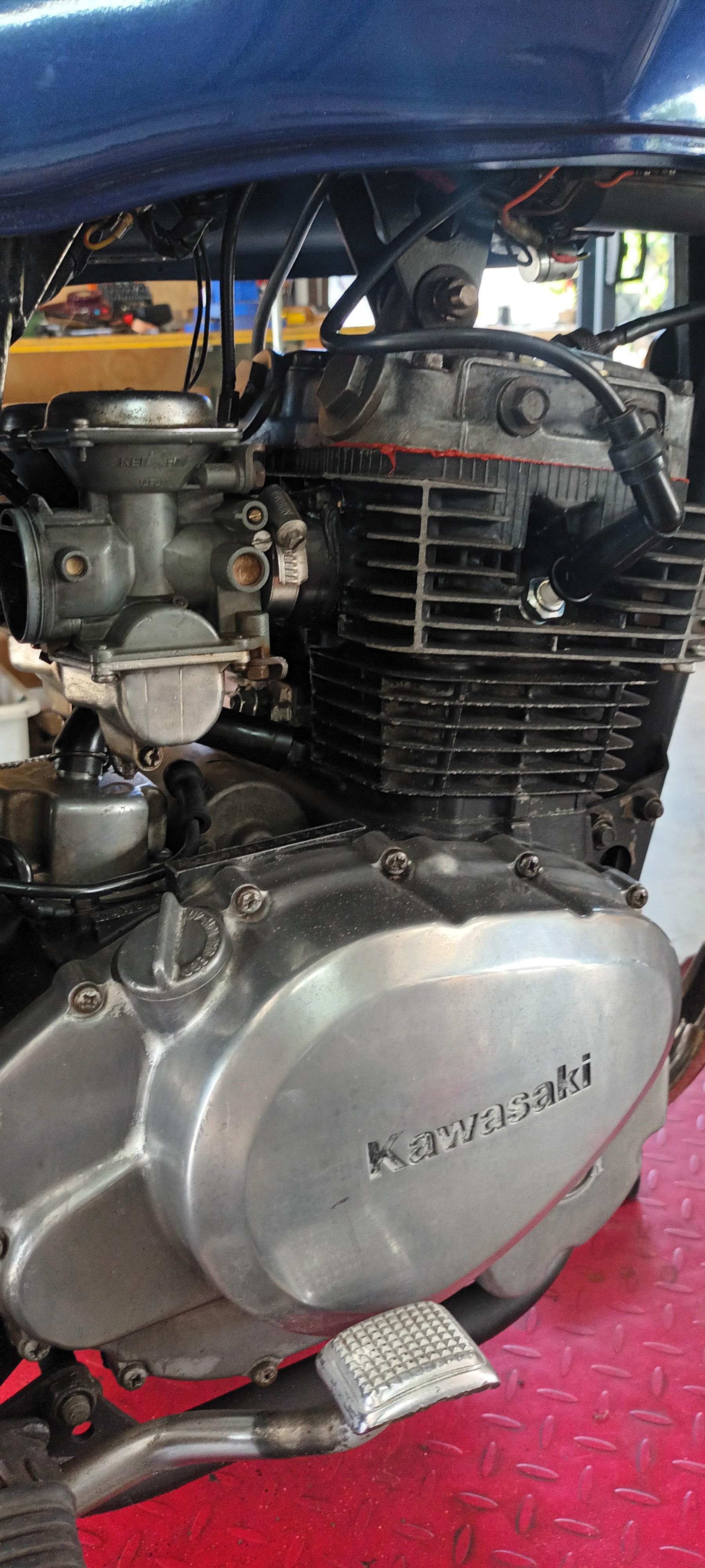 1980 KAWASAKI KZ250A TWIN ROAD