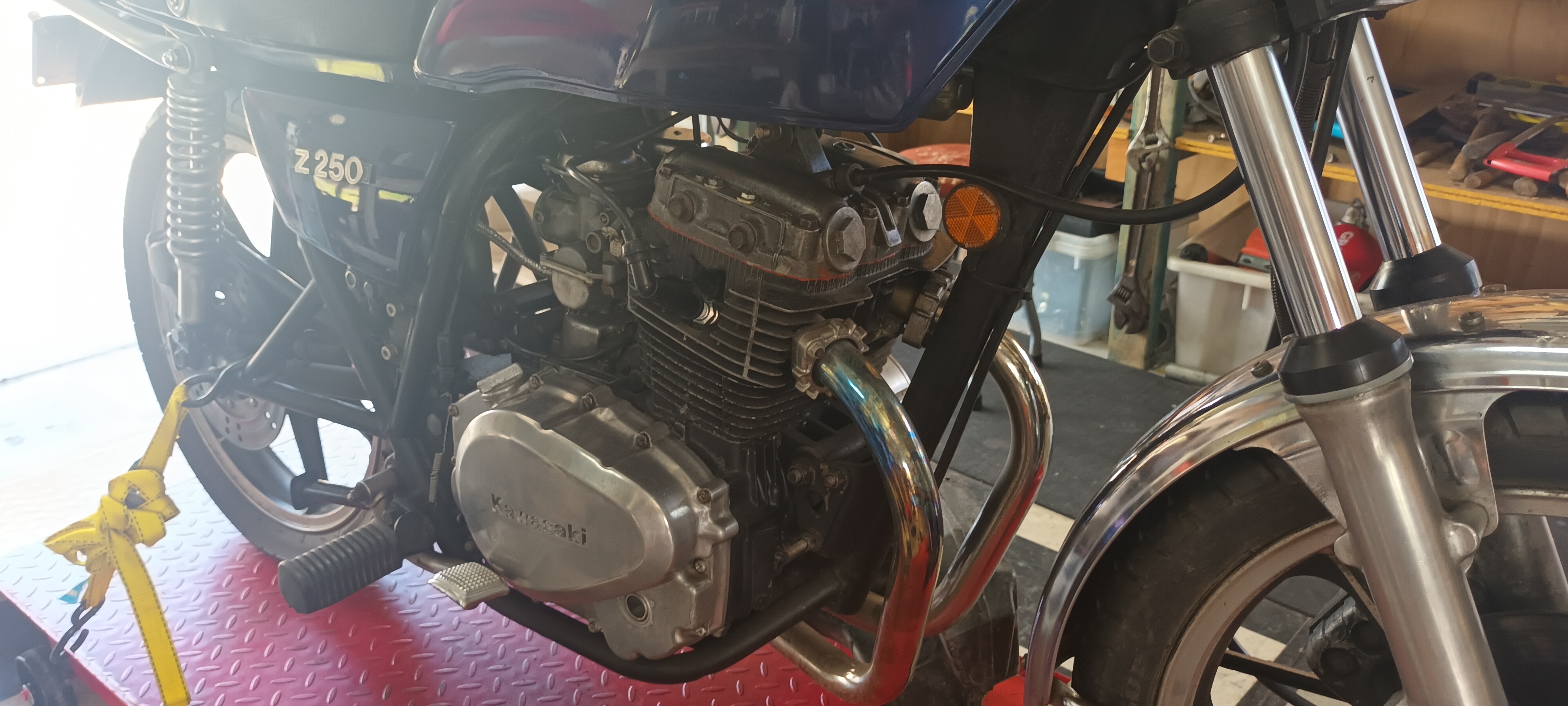 1980 KAWASAKI KZ250A TWIN ROAD