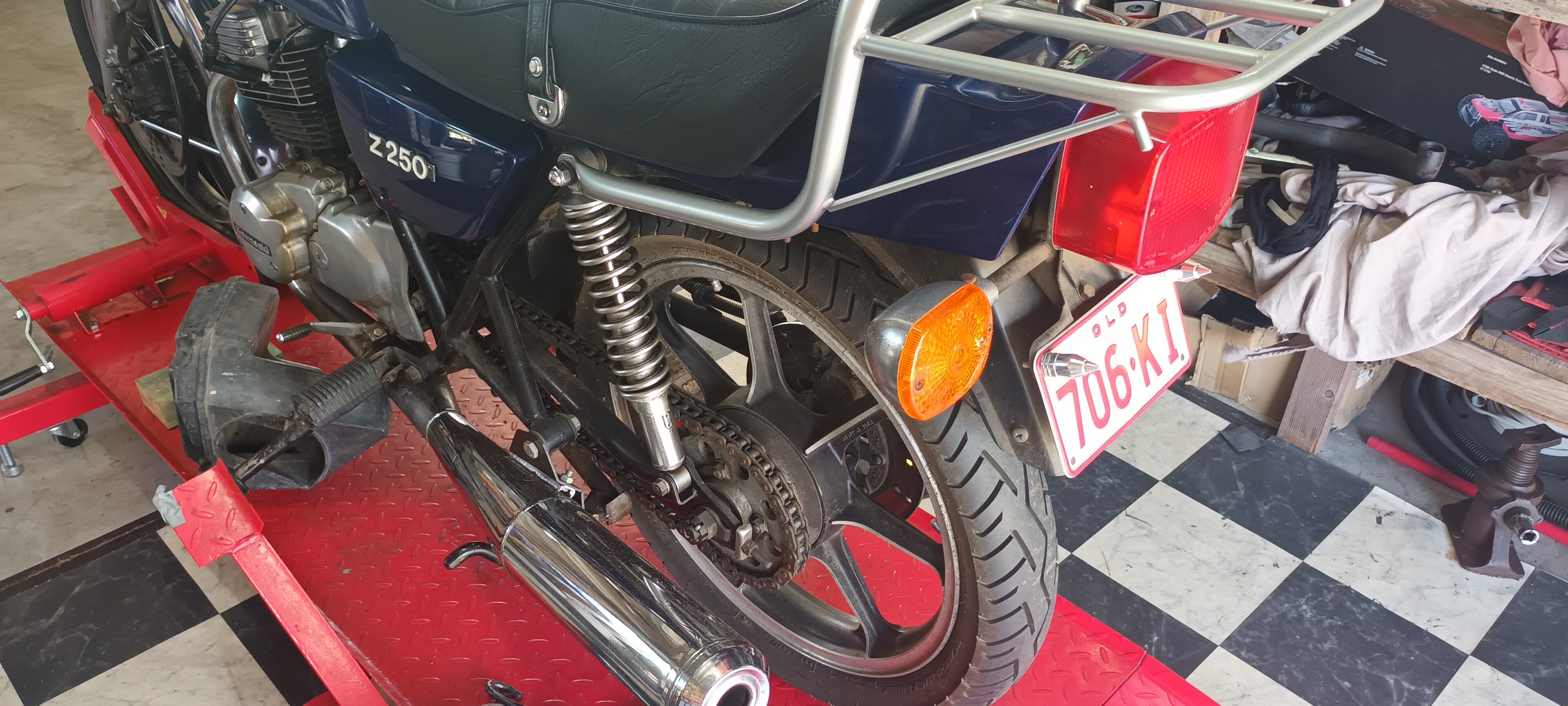 1980 KAWASAKI KZ250A TWIN ROAD
