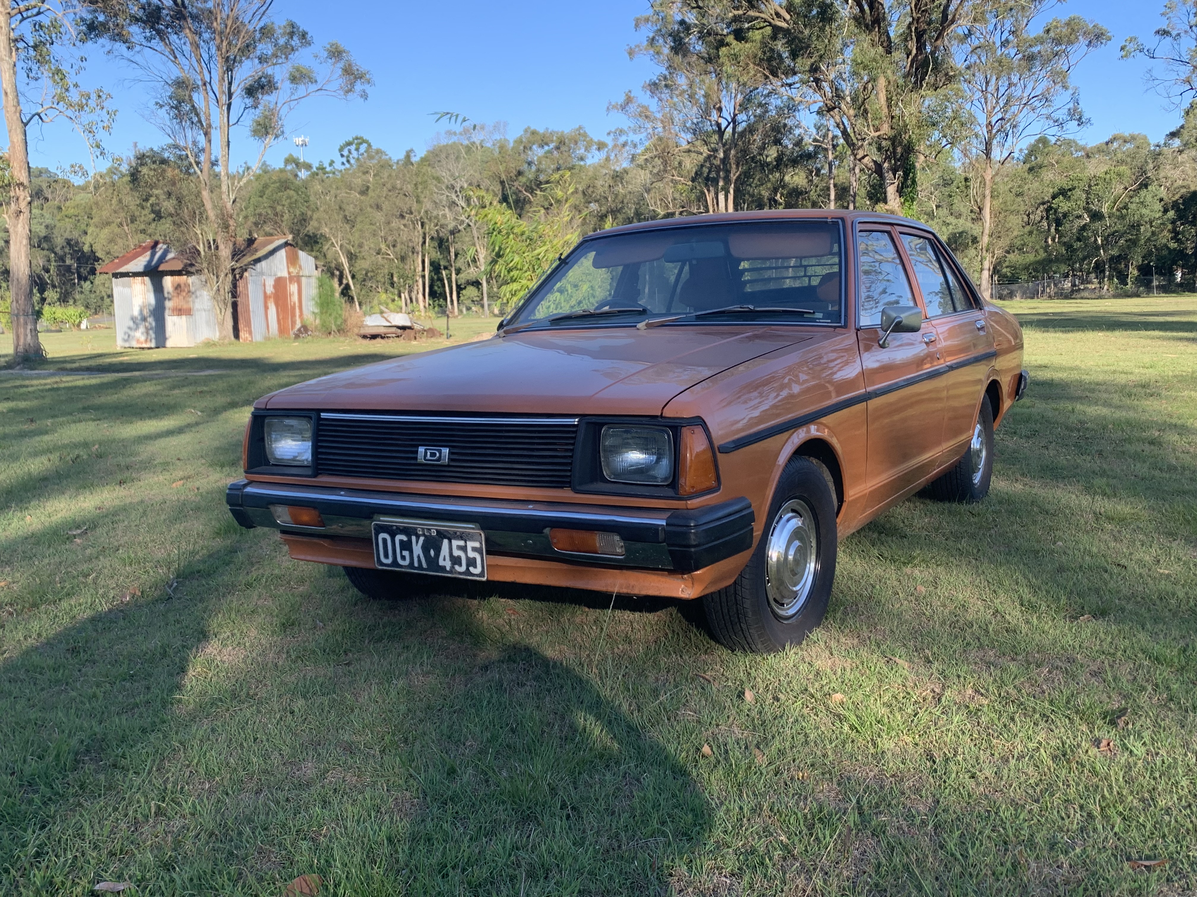 1980 DATSUN SUNNY GL 4 SP MANUAL 4D SEDAN