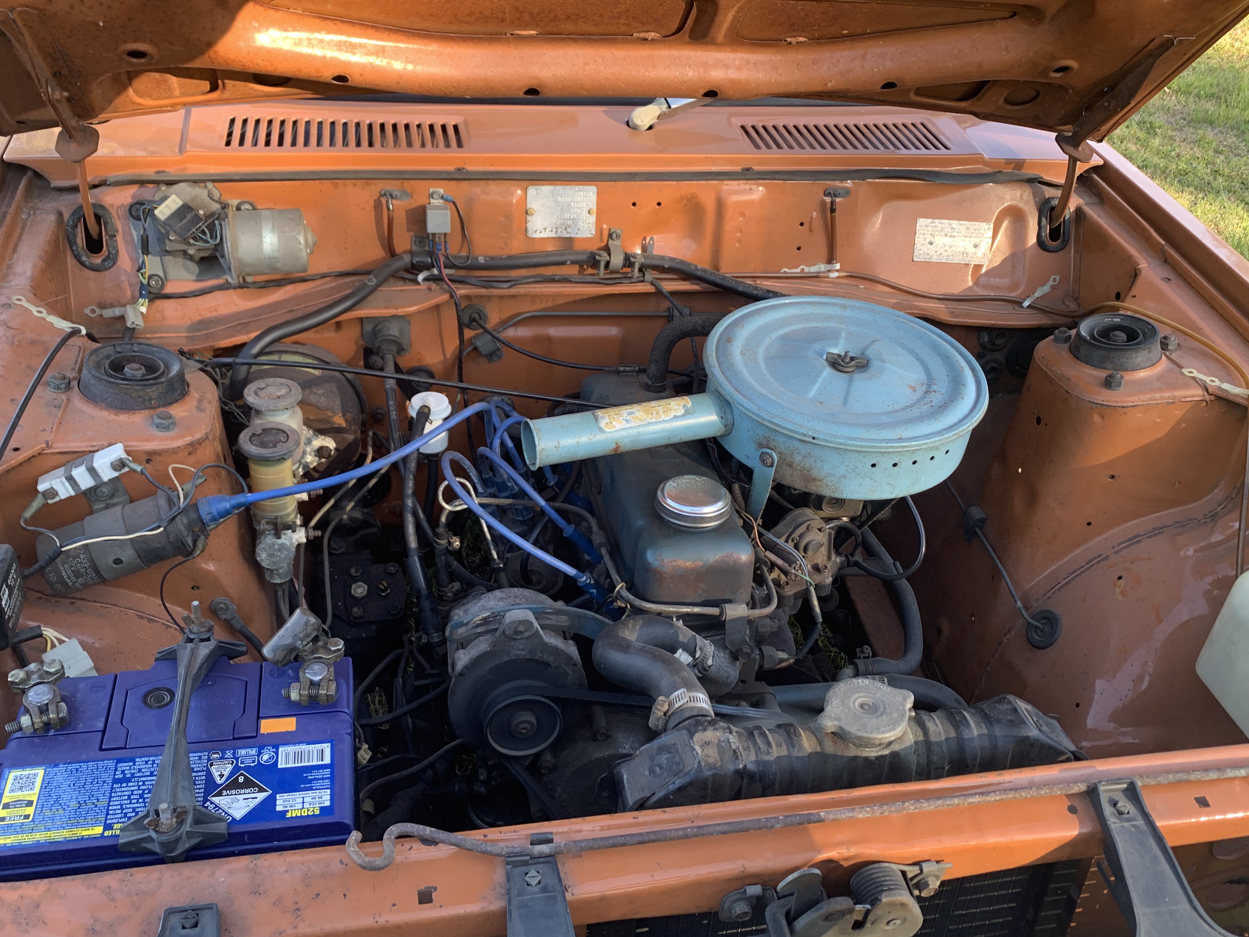 1980 DATSUN SUNNY GL 4 SP MANUAL 4D SEDAN