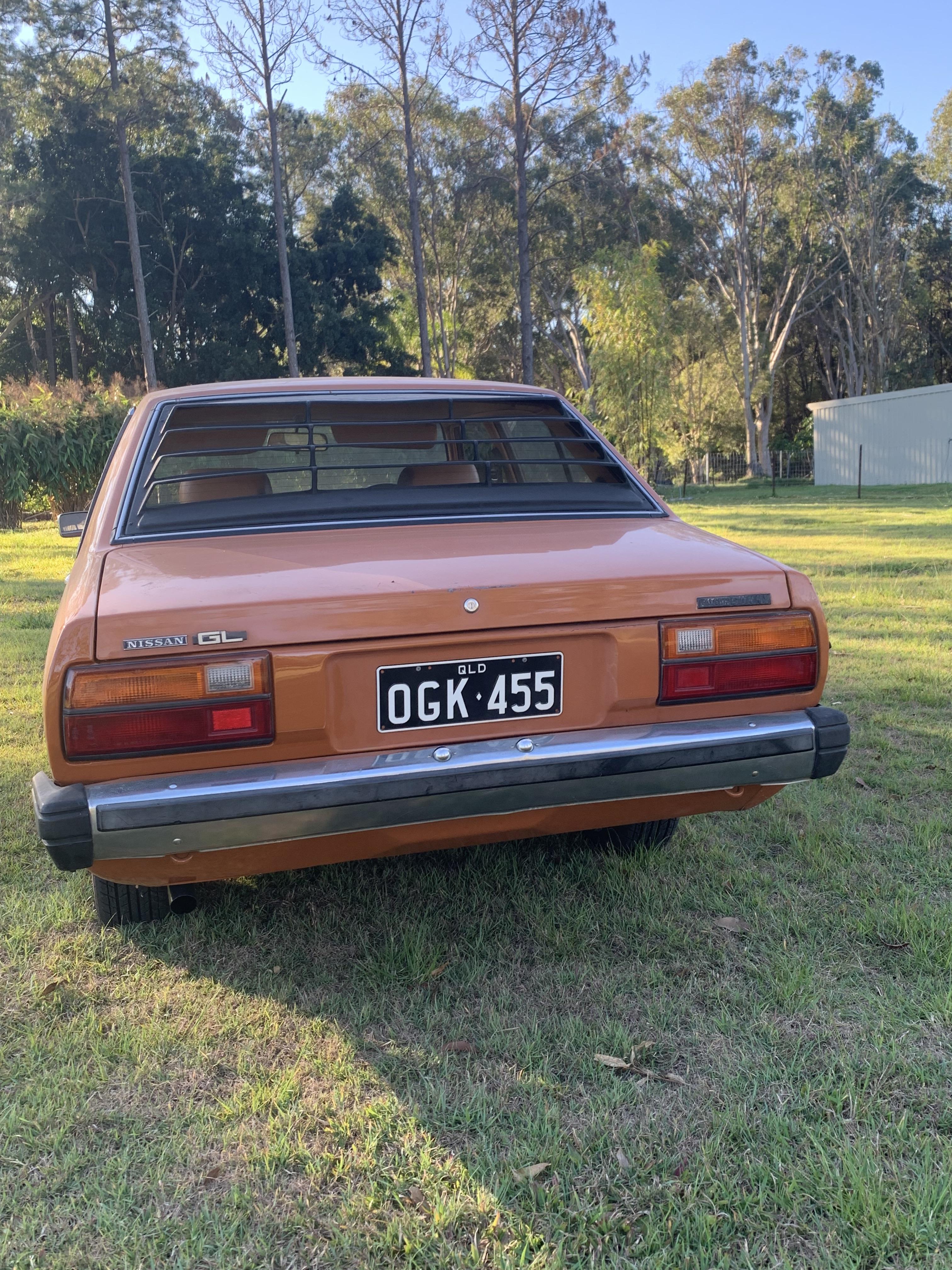 1980 DATSUN SUNNY GL 4 SP MANUAL 4D SEDAN