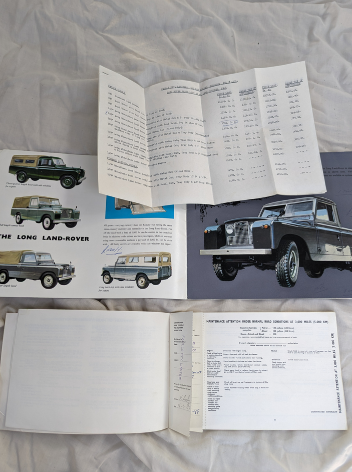 1967 LAND ROVER SERIES IIA 4 SP MANUAL WAGON